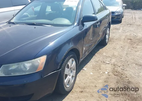 2008 Hyundai Sonata Gls z USA, uszkodzony, nr VIN 5NPET46C48H379377